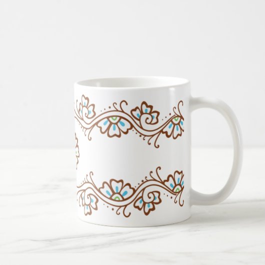 Tasse de chaîne de fleur de henné (Droite)