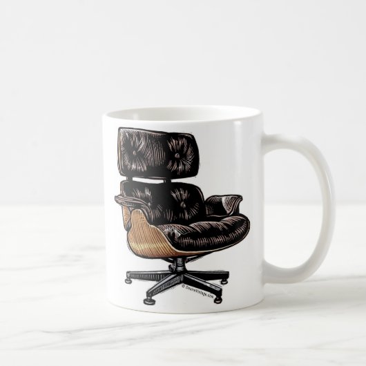 Tasse de chaise d'Eames (Droite)