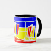 Tasse de chaises longues de bord de la mer (Devant droit)