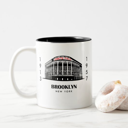 Tasse "de champ d'Ebbets" (Avec donut)