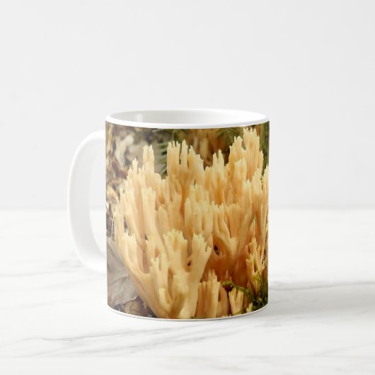 Tasse de champignons de stricta de Ramaria (Devant gauche)