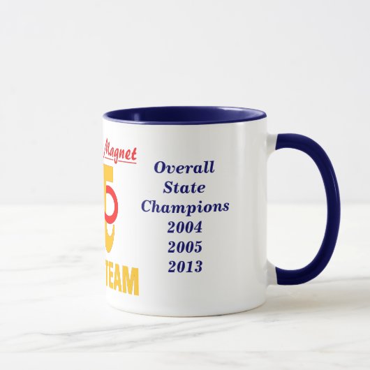 Tasse de championnat d'équipe de maths (Droite)
