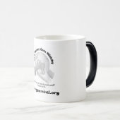 Tasse de changement de couleur de GCOM (Devant droit)