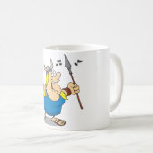 Tasse de chanteur d'opéra de Viking (Devant droit)