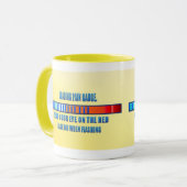 Tasse de chargement de mesure de douleur (Devant gauche)