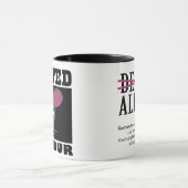 Tasse de chasse à grange "du RAT Recherché QUATRE" (Centre)