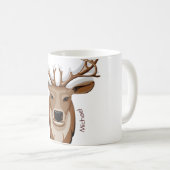 Tasse de chasse de chasseur de cerfs communs (Devant droit)