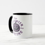 Tasse de chasse de citrouille d'Halloween – Farce (Devant gauche)