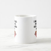 Tasse de chasse drôle de cerf réchauffé à la chass (Centre)