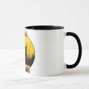 Tasse de chasseur de cerfs communs