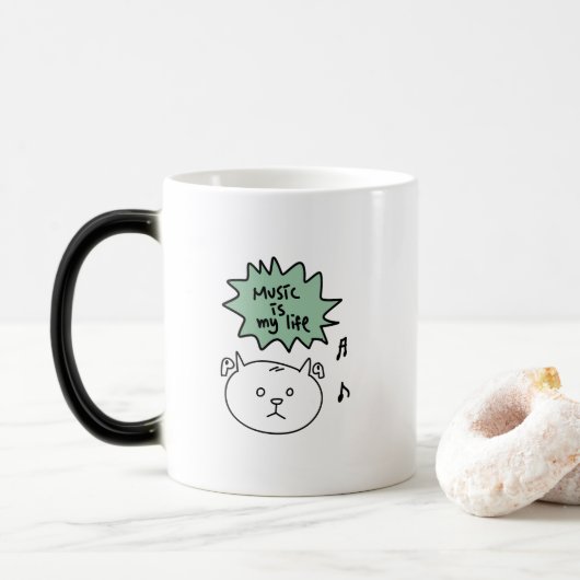 tasse de chat (Avec donut)