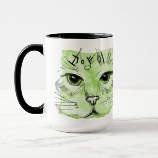 Tasse de chat (Gauche)