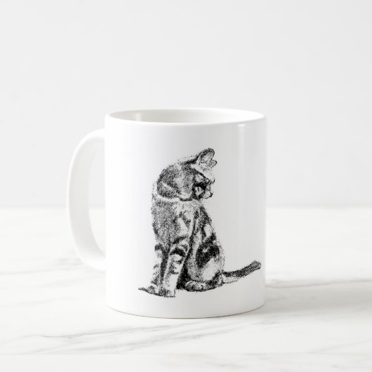 Tasse de "chat" (Devant gauche)