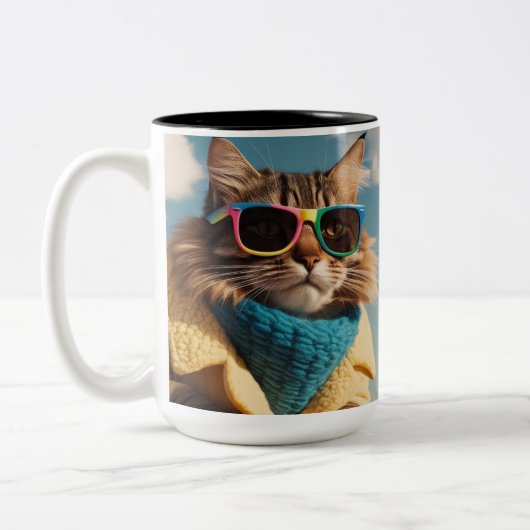 Tasse de chat animal (Gauche)