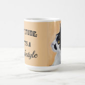 Tasse de chat attitude de chat c'est un style de v (Centre)
