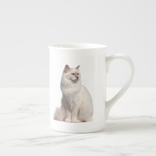 Tasse de chat de Birman (Droite)