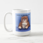 Tasse de chat de café (Gauche)