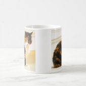 Tasse de chat de calicot (Centre)