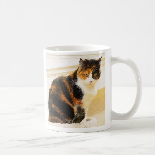 Tasse de chat de calicot (Droite)