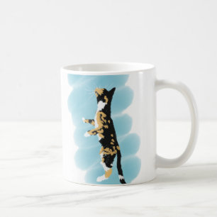 Tasse de chat de calicot