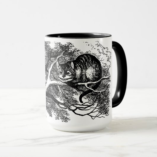 Tasse de chat de Cheshire (Devant droit)