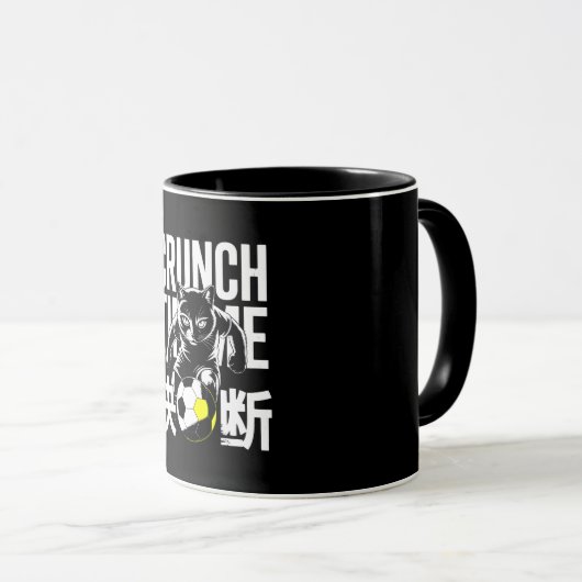 Tasse de chat de foot Temps Fort Cruel (Devant droit)