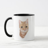 Tasse de chat de gingembre (Gauche)