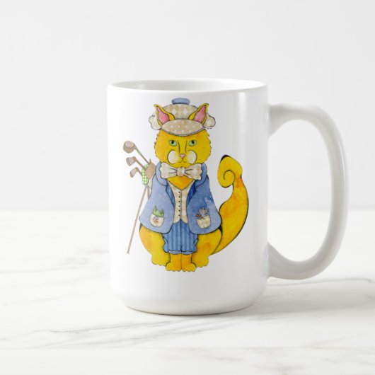 Tasse de chat de golfeur (Droite)