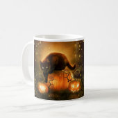 Tasse de chat de Halloween (Devant gauche)