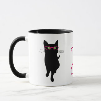Tasse de chat de hanche