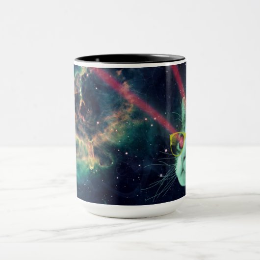 Tasse de chat de l'espace (Centre)