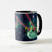 Tasse de chat de l'espace (Devant droit)