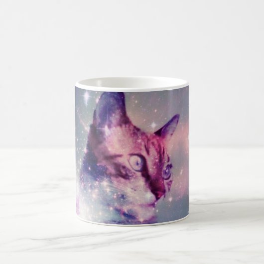Tasse de chat de l'espace (Centre)