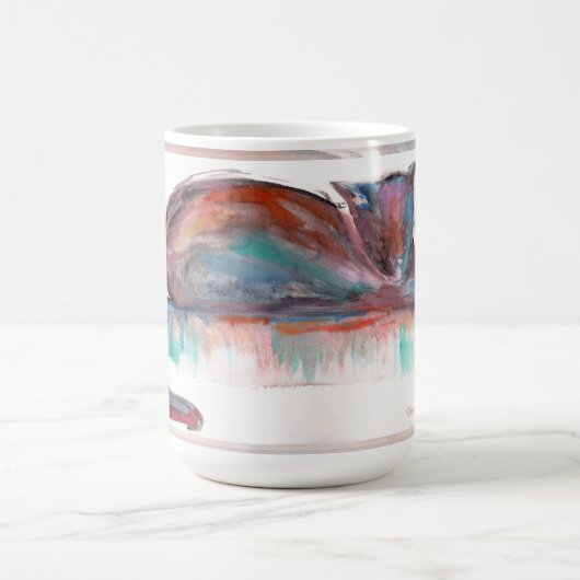 Tasse de chat de LW Kitty (Centre)