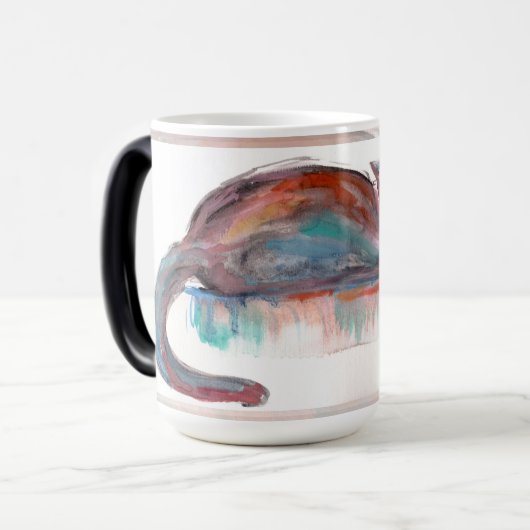 Tasse de chat de LW Kitty (Devant gauche)