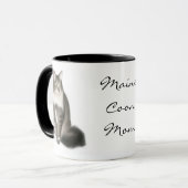 Tasse de chat de maman de ragondin du Maine (Devant gauche)