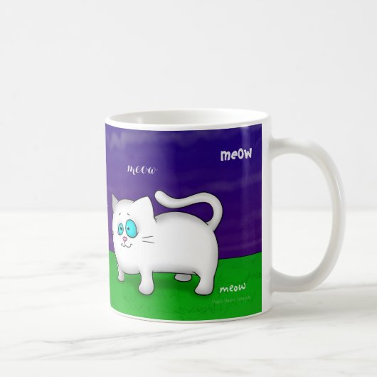 Tasse de chat de Meow (Droite)