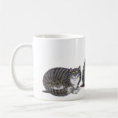 Tasse de chat de "Minnie" (Gauche)