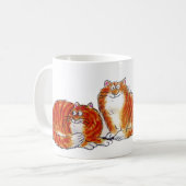 Tasse de chat de "oscar" (Devant gauche)