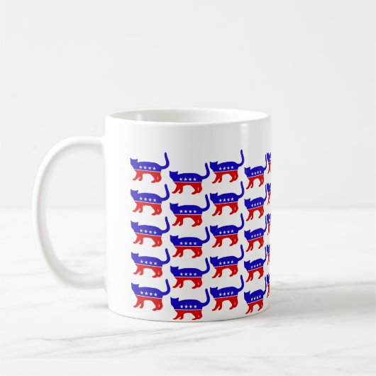 Tasse de chat de patriote (Gauche)