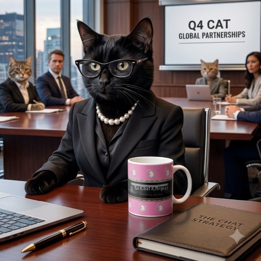 Tasse de chat de pouvoir Le Chat d'Argent | Bosse