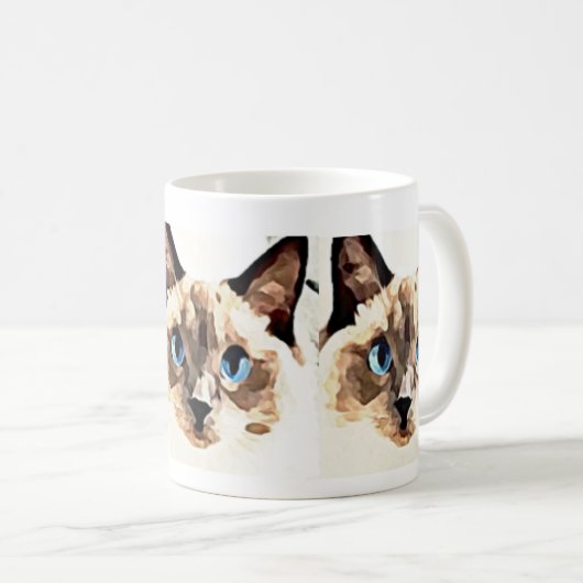 Tasse de chat de Ragdoll (Devant droit)