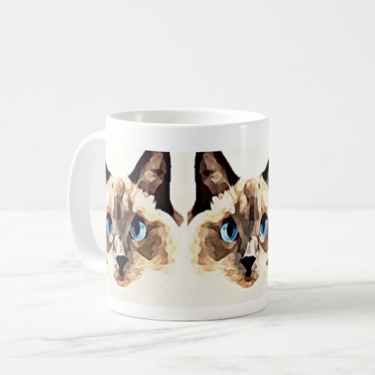Tasse de chat de Ragdoll (Devant gauche)