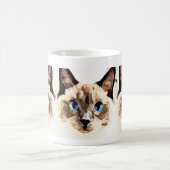 Tasse de chat de Ragdoll (Centre)