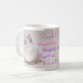 Tasse de chat de Ragdoll (Devant gauche)