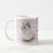 Tasse de chat de Ragdoll (Gauche)