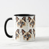 Tasse de chat de Ragdoll (Gauche)