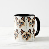 Tasse de chat de Ragdoll (Devant droit)