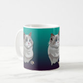 Tasse de chat de Ragdoll Kitty (Devant gauche)