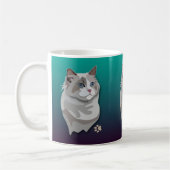 Tasse de chat de Ragdoll Kitty (Gauche)